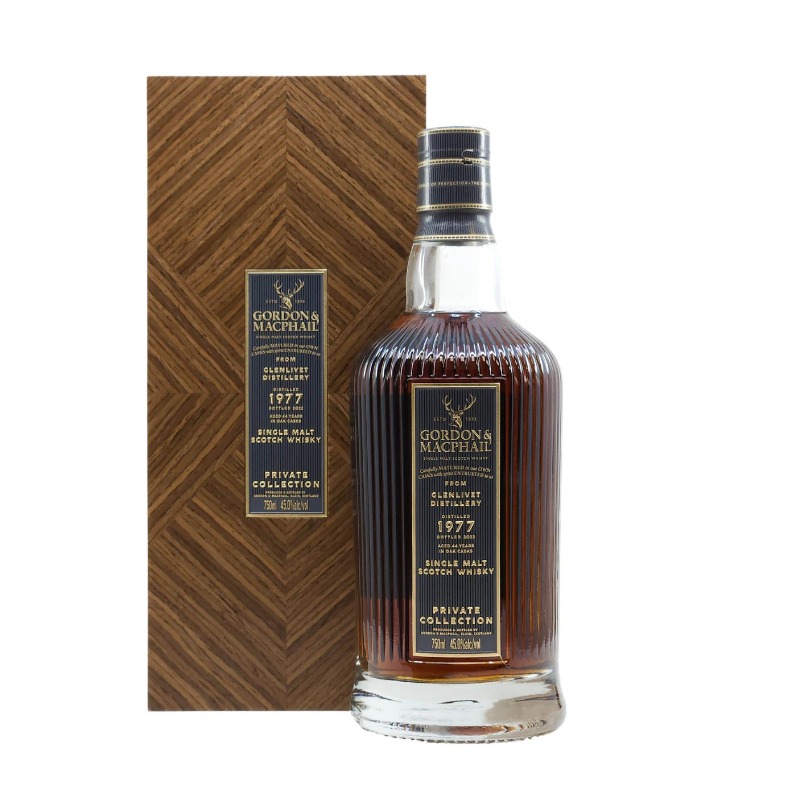 G&m Private Collection Glenlivet 1977 44 Yrs 45%